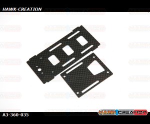 Carbon Plate for ESC - AGILE A3